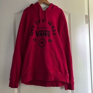 Pink vans hoodie